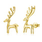 Women's Fashion Elk Shape Earrings Jewelry