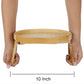 Potable Sofa Tray Table Wood Armrest Clip-On Tray