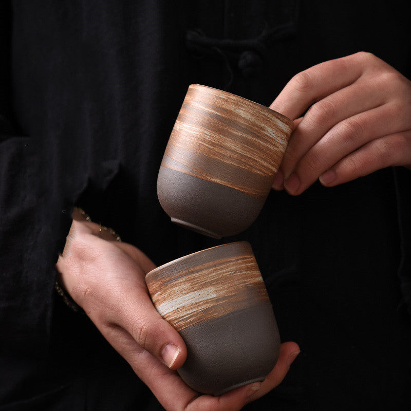 Japanese Retro Ceramic Kiln Turned Into A Tea Cup
