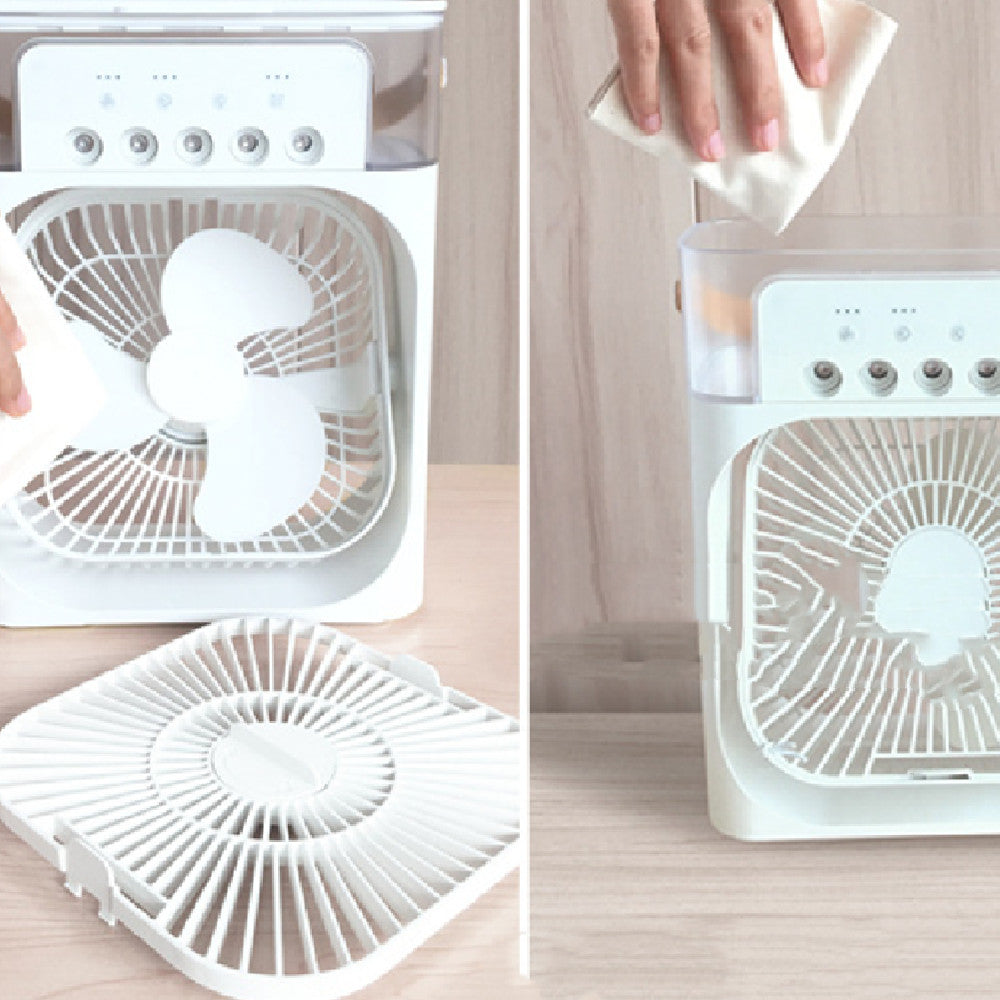 3 In 1 Air Humidifier Cooling USB Fan