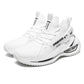 Men's cross border large flying woven sports shoes