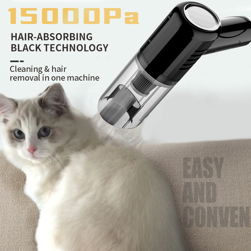 Wet Dual-use Car Handheld Small Vacuum Cleaner Pet Hair Removal Supplies