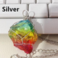 Rainbow Quartz Crystal Necklace