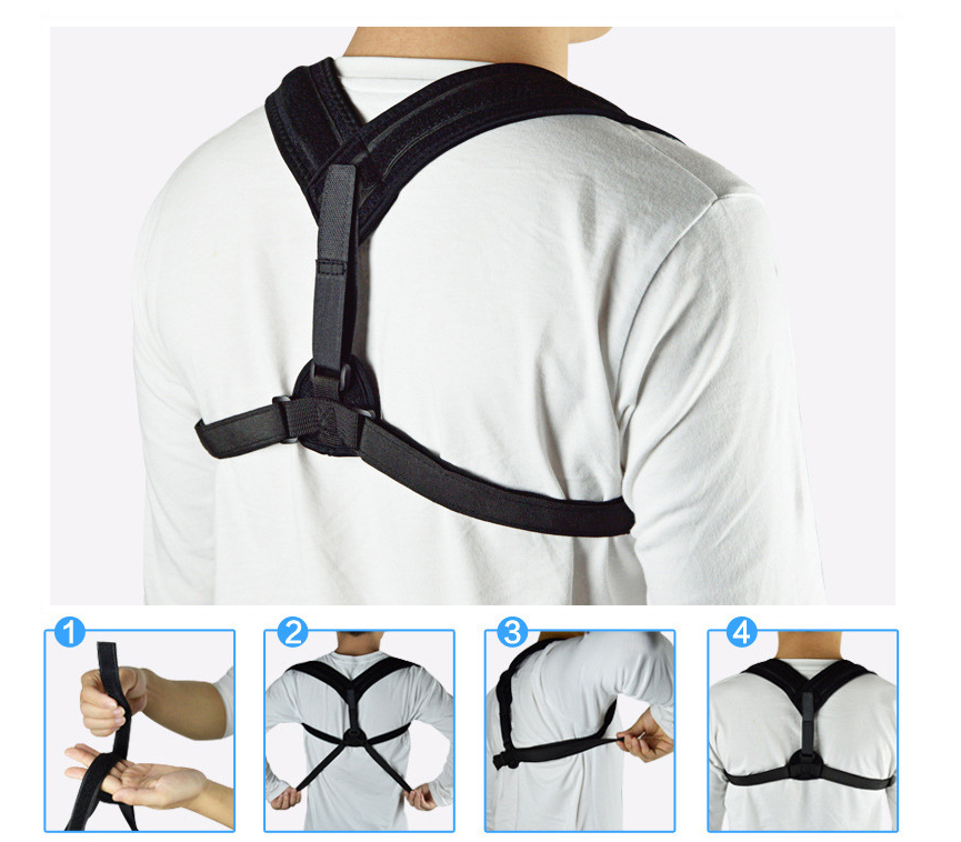 Medical Clavicle Posture Corrector Lower Back Correction Belt For Children