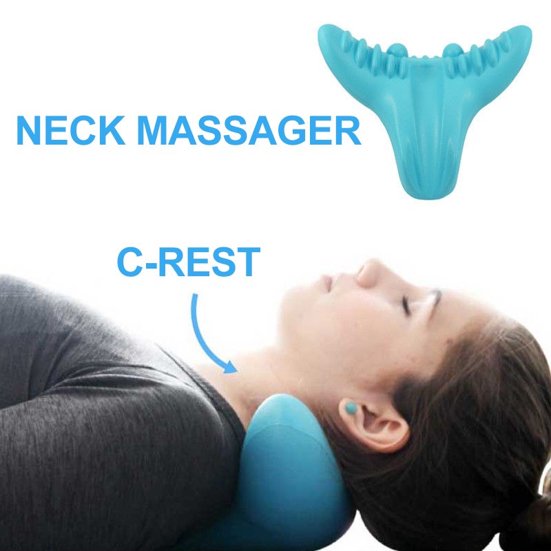 Shiatsu massage pillow C-rest neck