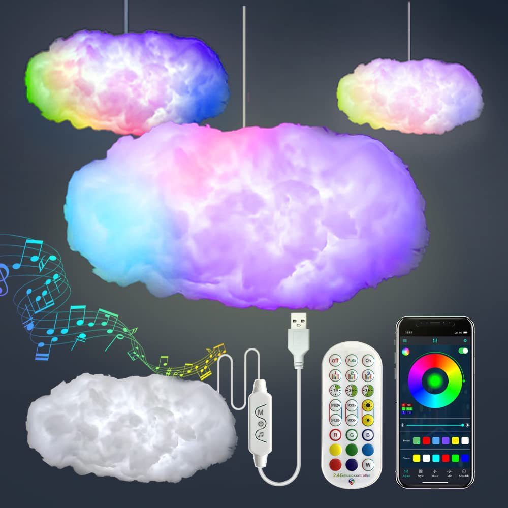 USB Cloud Light APP Control Music Synchronization