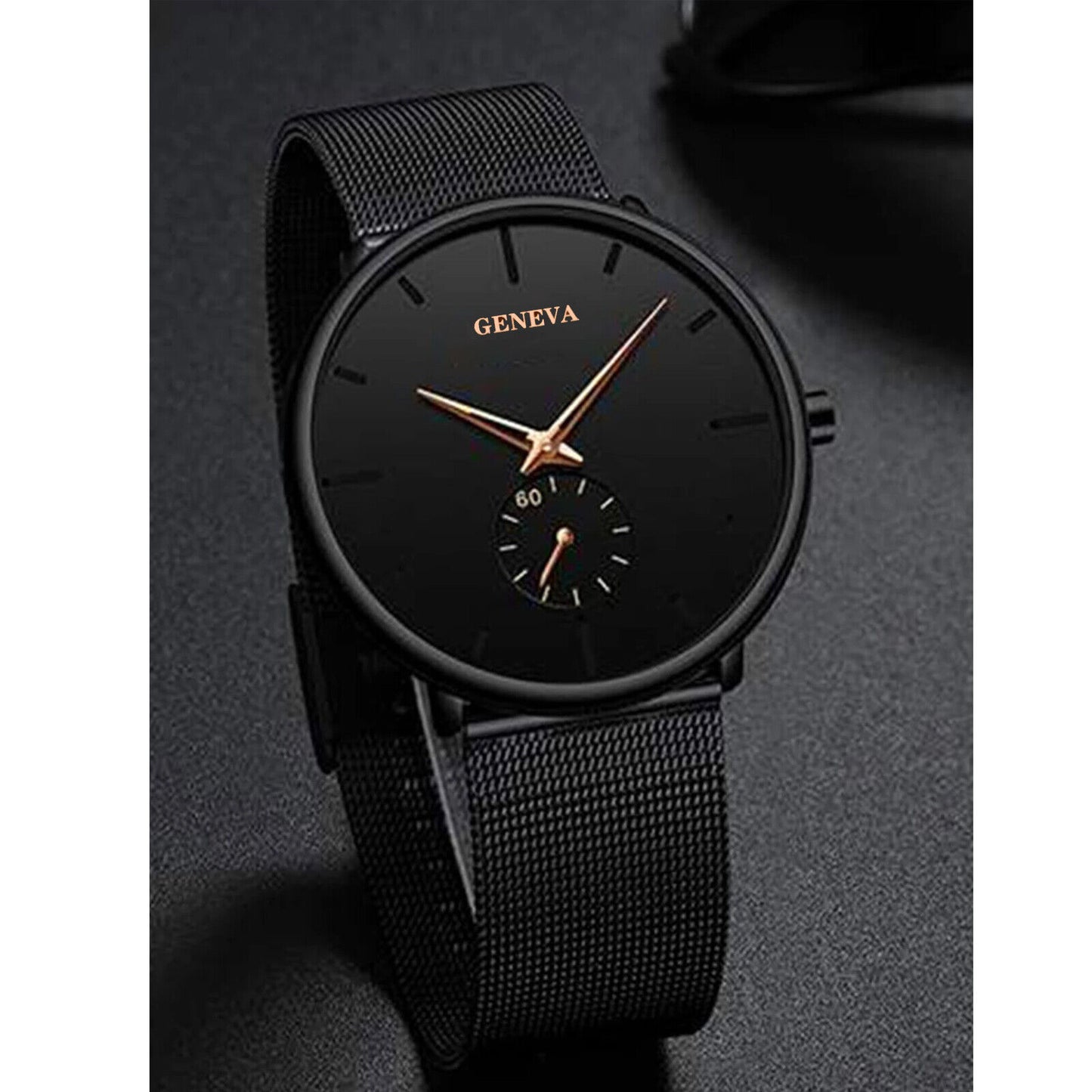 Men Stainless Steel Band Watches