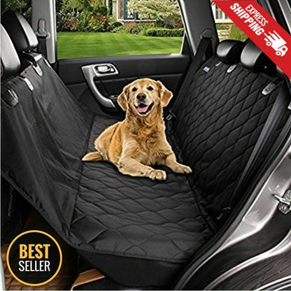 Seat Cover Rear Back Car Pet Dog Travel Waterproof Bench Protector Luxury